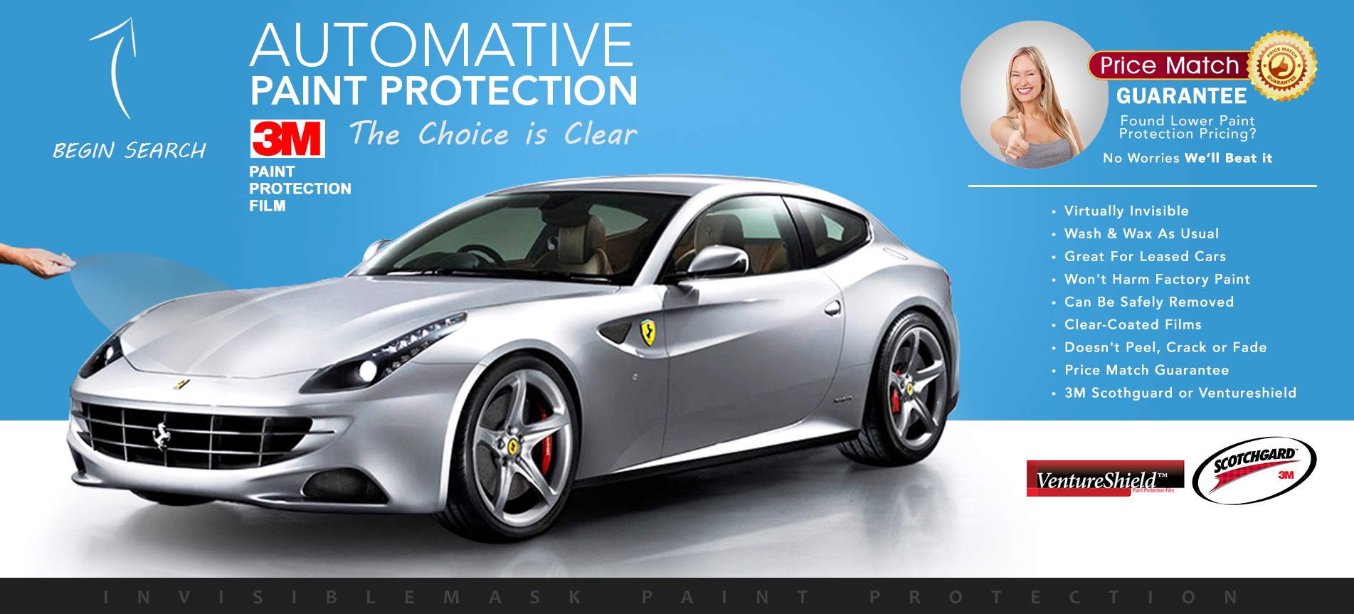 Clear Bra Paint Protection Kit